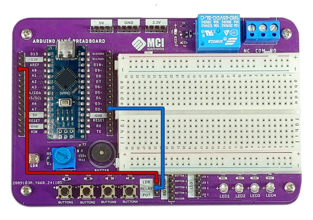 Conexiones del LDR y Relay